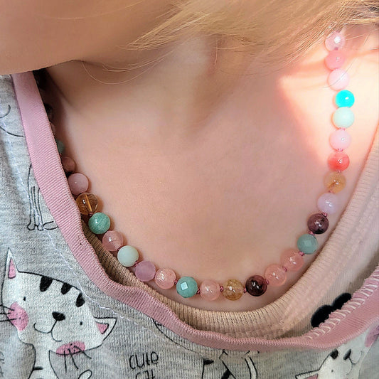 Baby-/ Kinderhalskette *Harmonie & Herzensenergie*