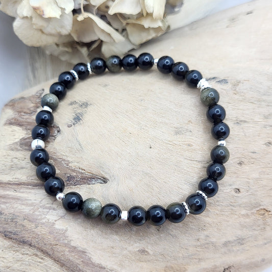 Armband Goldobsidian (6mm)