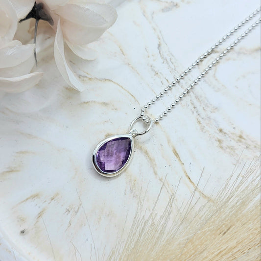 Halskette Amethyst