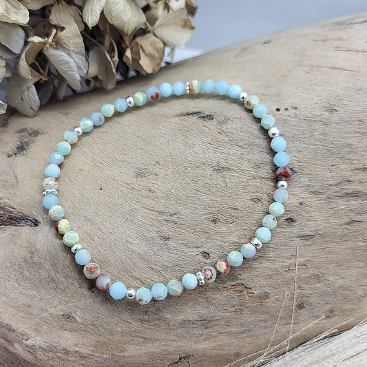 Armband Terra Jaspis fac. (4mm)