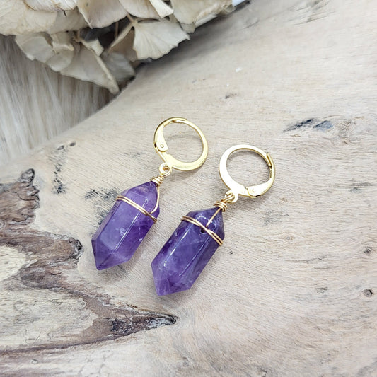 Ohrhänger Amethyst