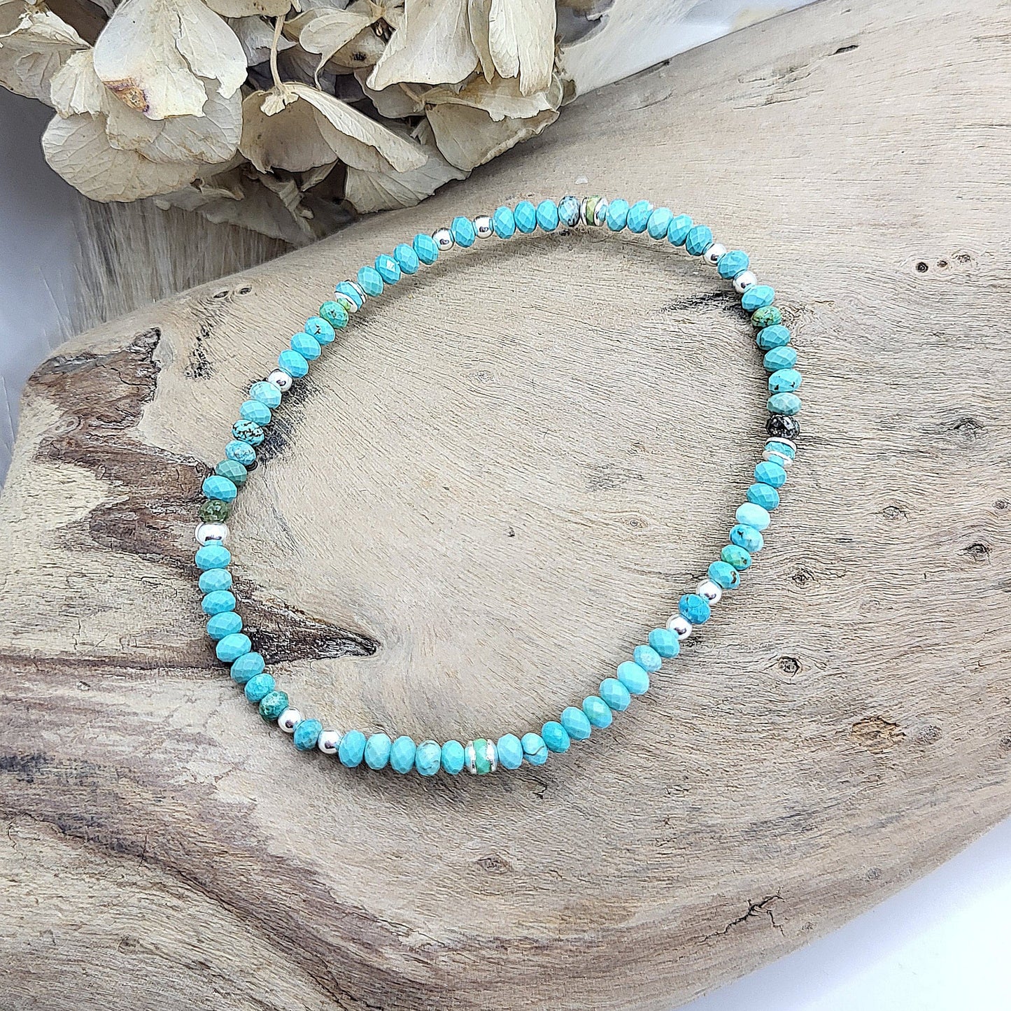 Einzelstück Armband Türkis Gr.S  (3mm)