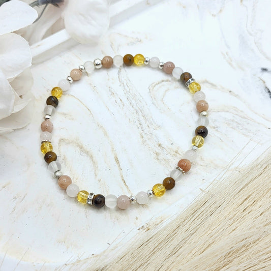 Sternzeichenarmband "Löwe" (4mm)