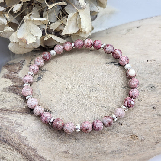 Armband Jaspis (6mm)
