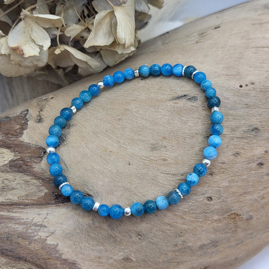 Armband Apatit (4mm)