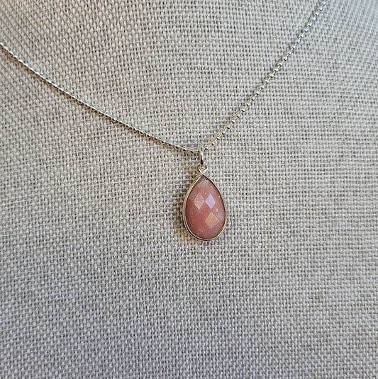 Halskette Andenopal