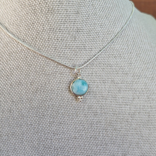 Halskette Larimar