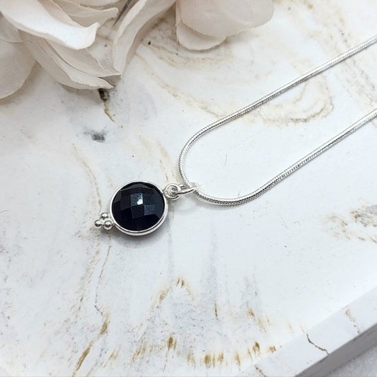 Halskette Onyx