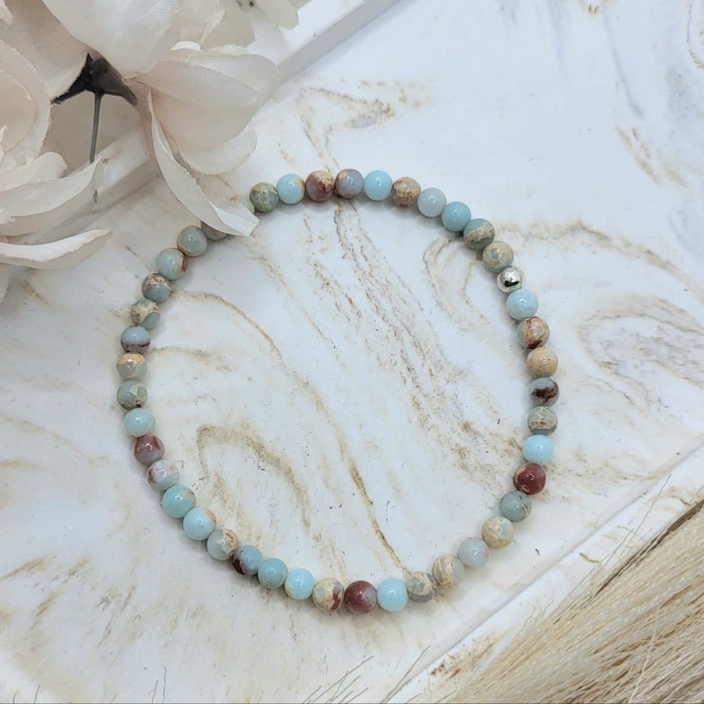 Armband Terra Jaspis *Simply* (4mm)