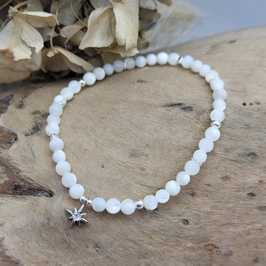Armband Perlmutt (4mm)