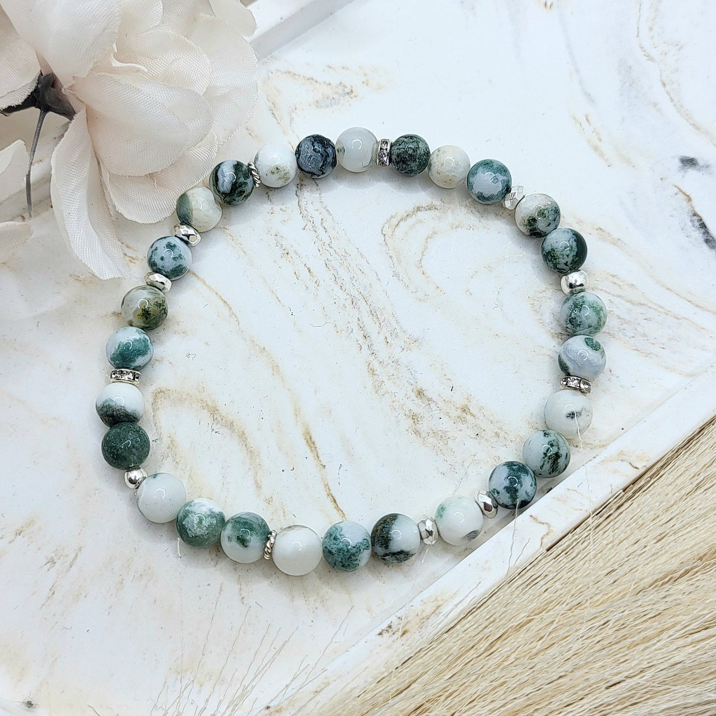 Armband Baumachat (6mm)