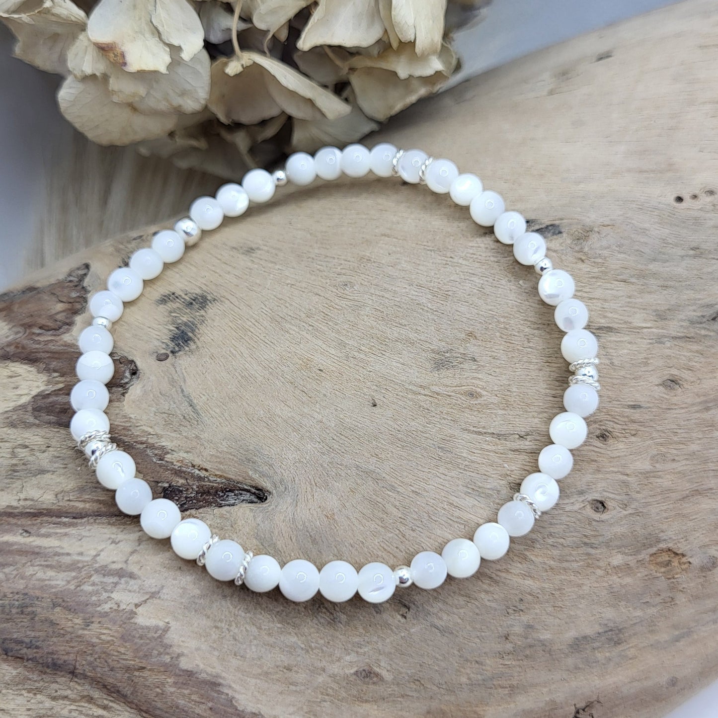Armband Perlmutt (4mm)