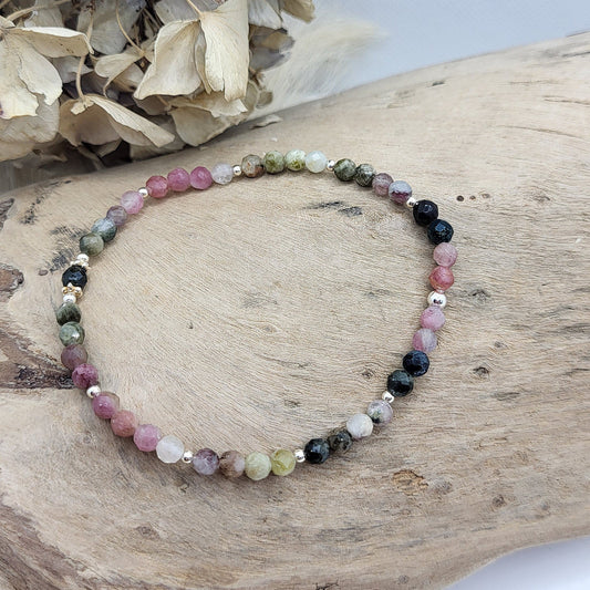 Armband Turmalin fac.Gr. S (4mm)