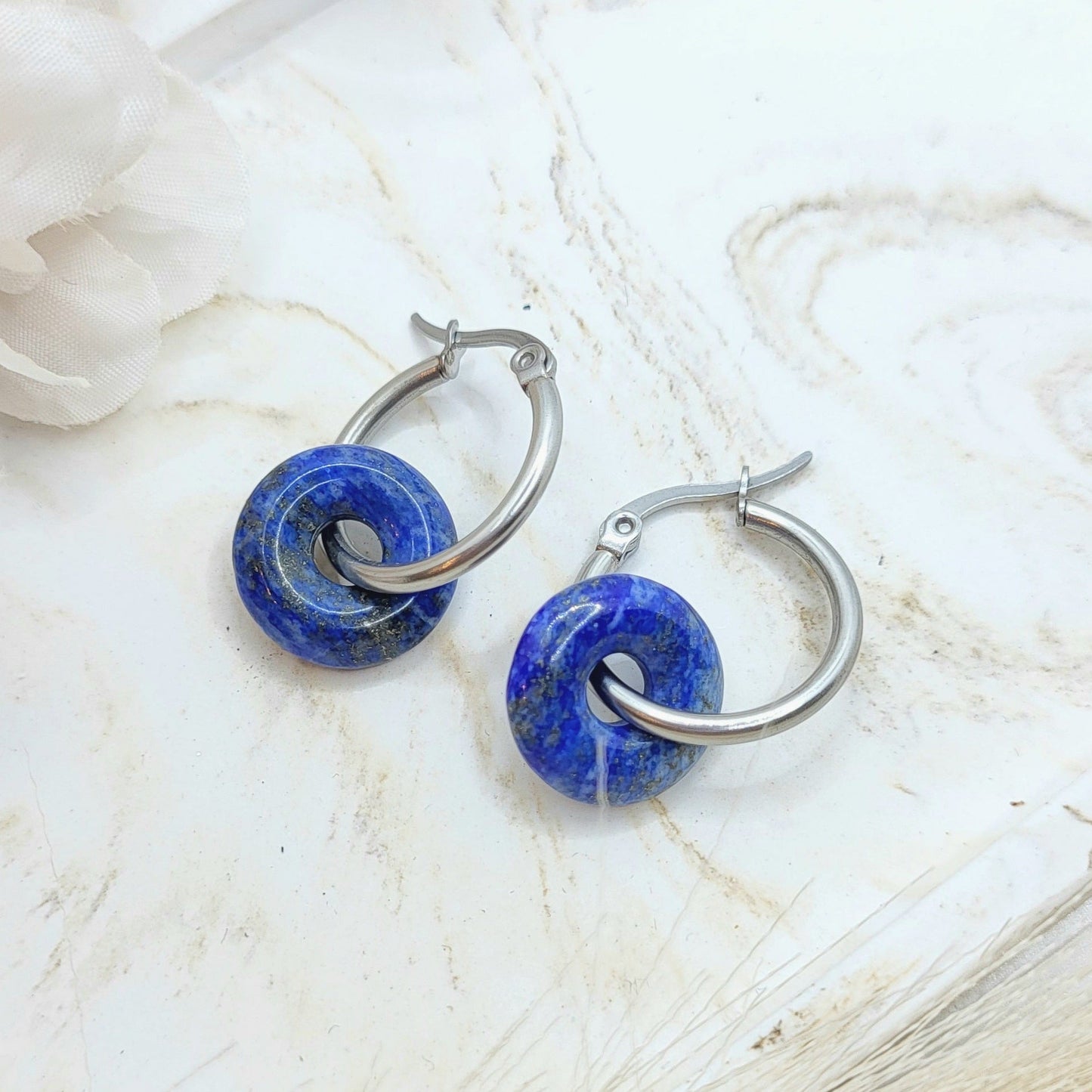 Creolen Lapislazuli