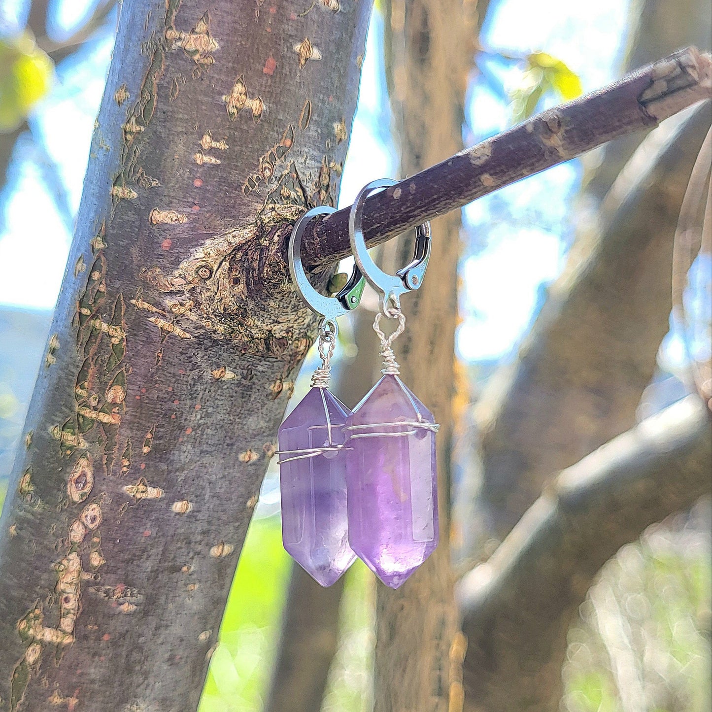 Ohrhänger Amethyst
