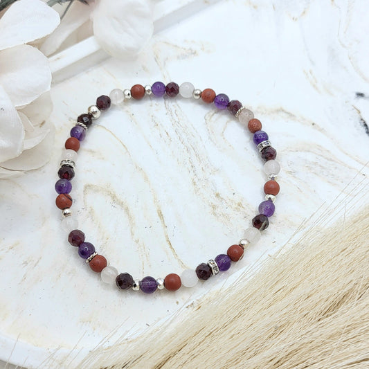 Sternzeichenarmband "Widder" (4mm)